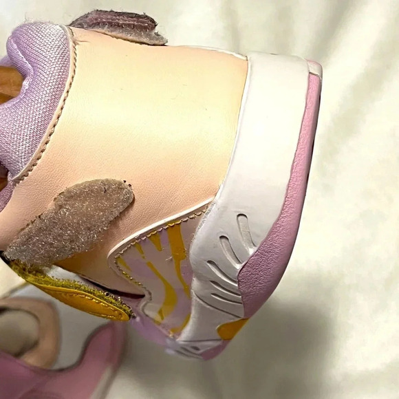 Jordan 8 Retro little kids tennis shoe - Picture 8 of 16